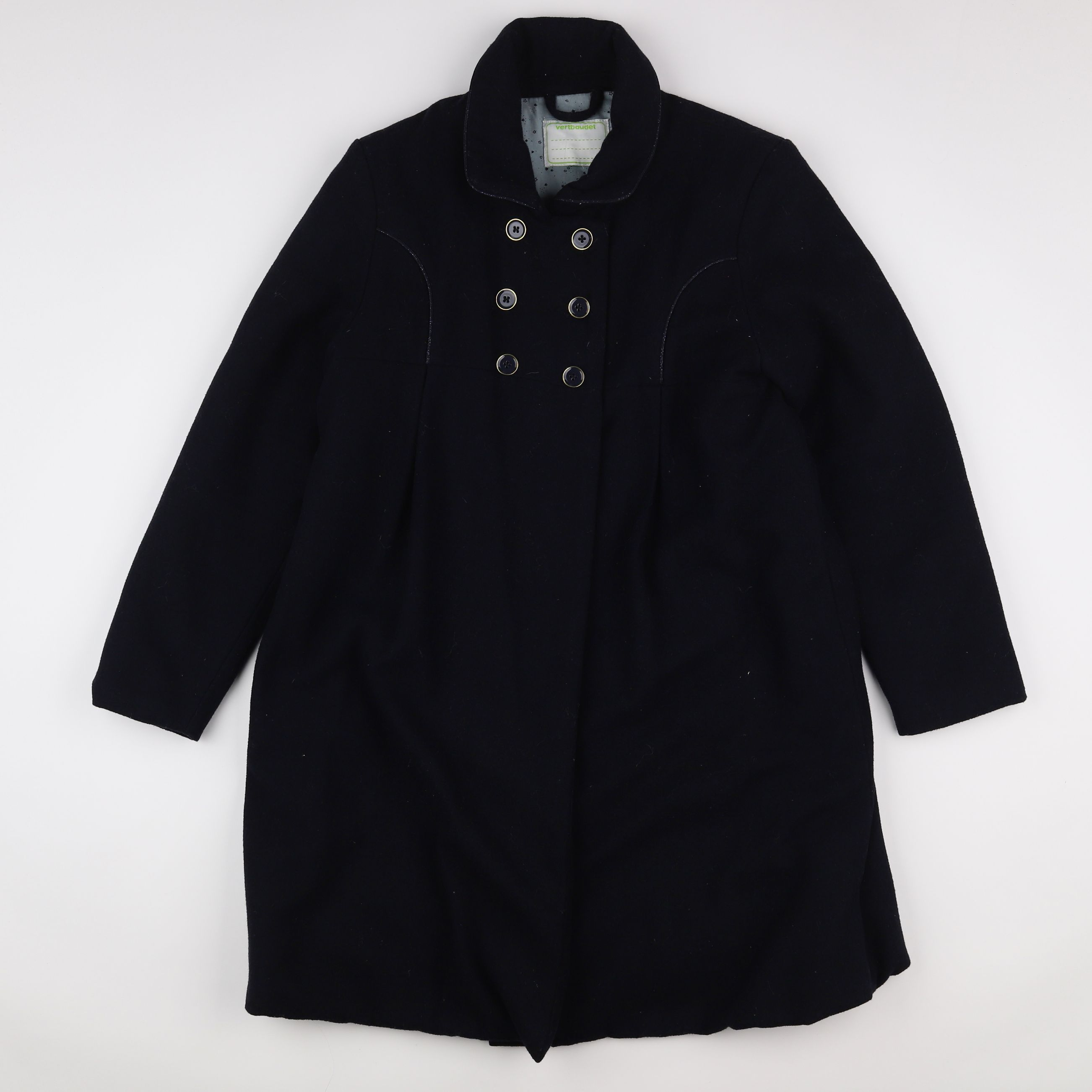 Vertbaudet - manteau bleu - 14 ans